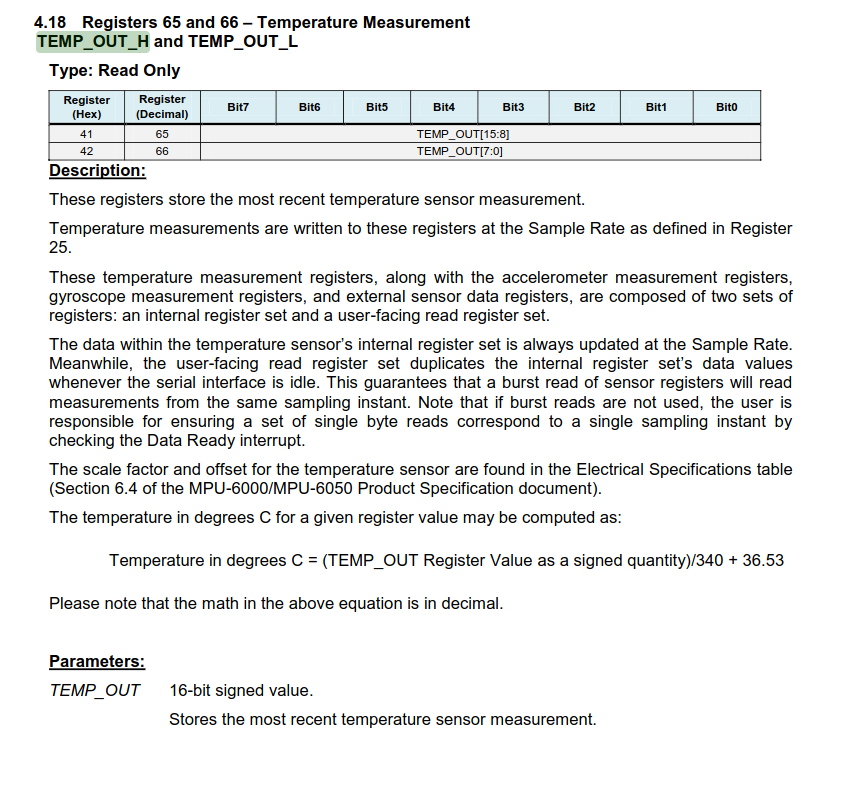 temp register